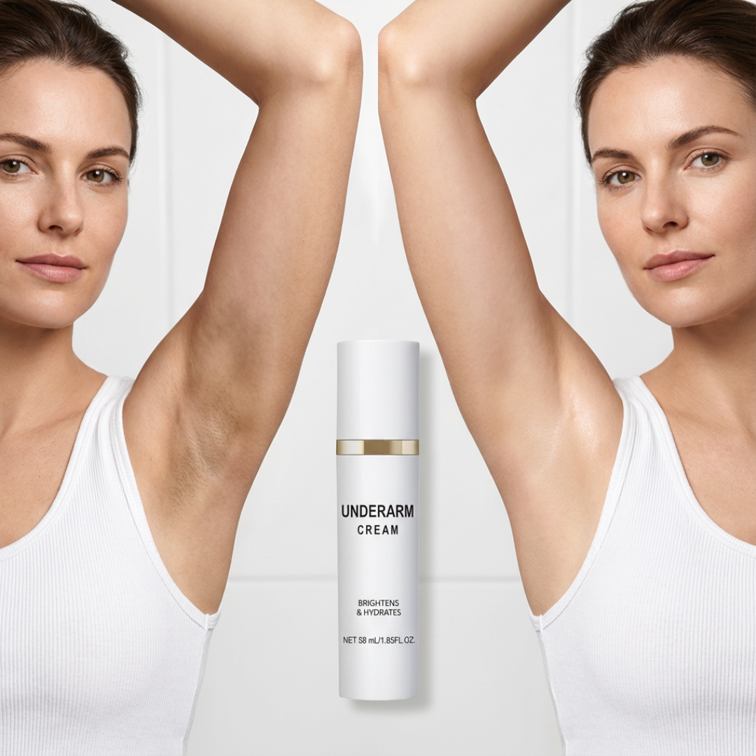 Crème illuminatrice pour les aisselles