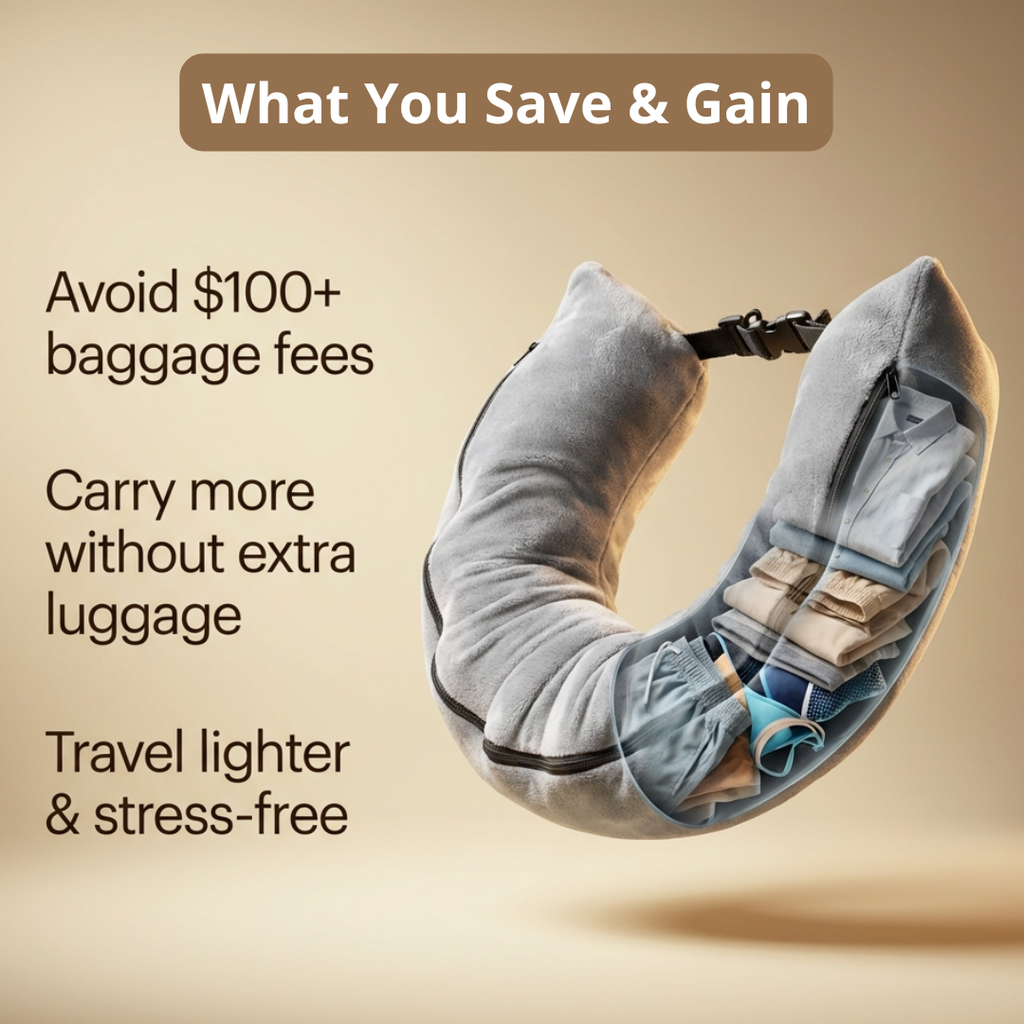 Space-Saving Travel Pillow