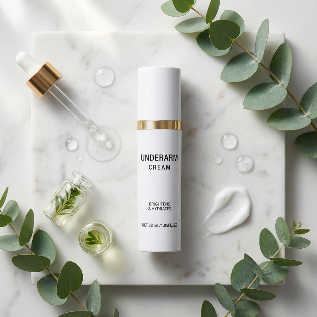 Crème illuminatrice pour les aisselles