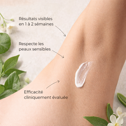 Crème illuminatrice pour les aisselles